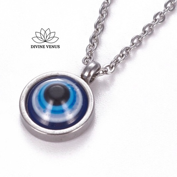 Evil Eye 🧿 Stainless Steel Jewelry Set - Picture 5 of 6